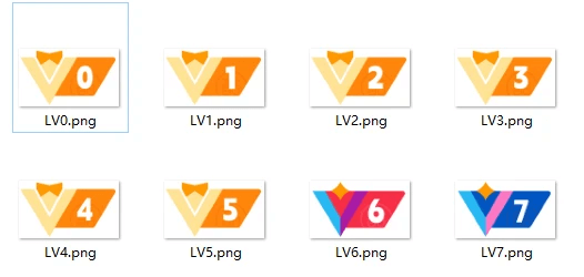 图片[10]-最全的用户等级与vip图标素材合集-苏晨博客