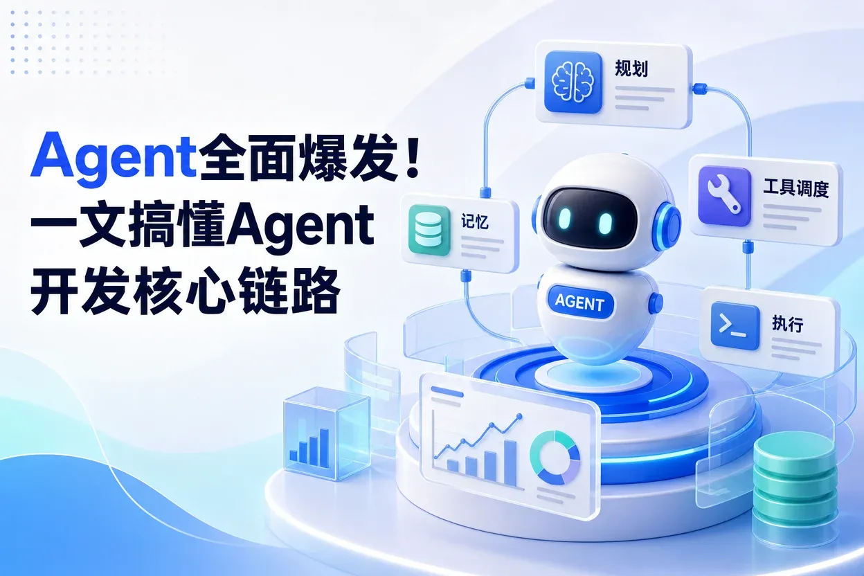 Agent全面爆发!一文搞懂Agent开发核心链路-苏晨拾光